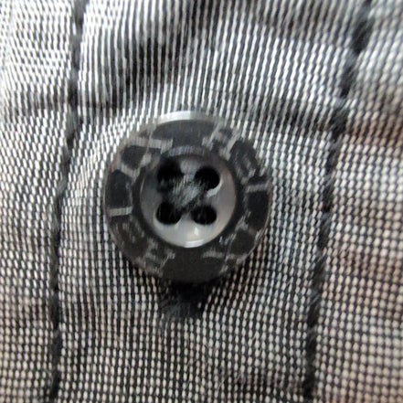 Chemise Helix S Gris Foncé Western 100% Coton Manches Retractables