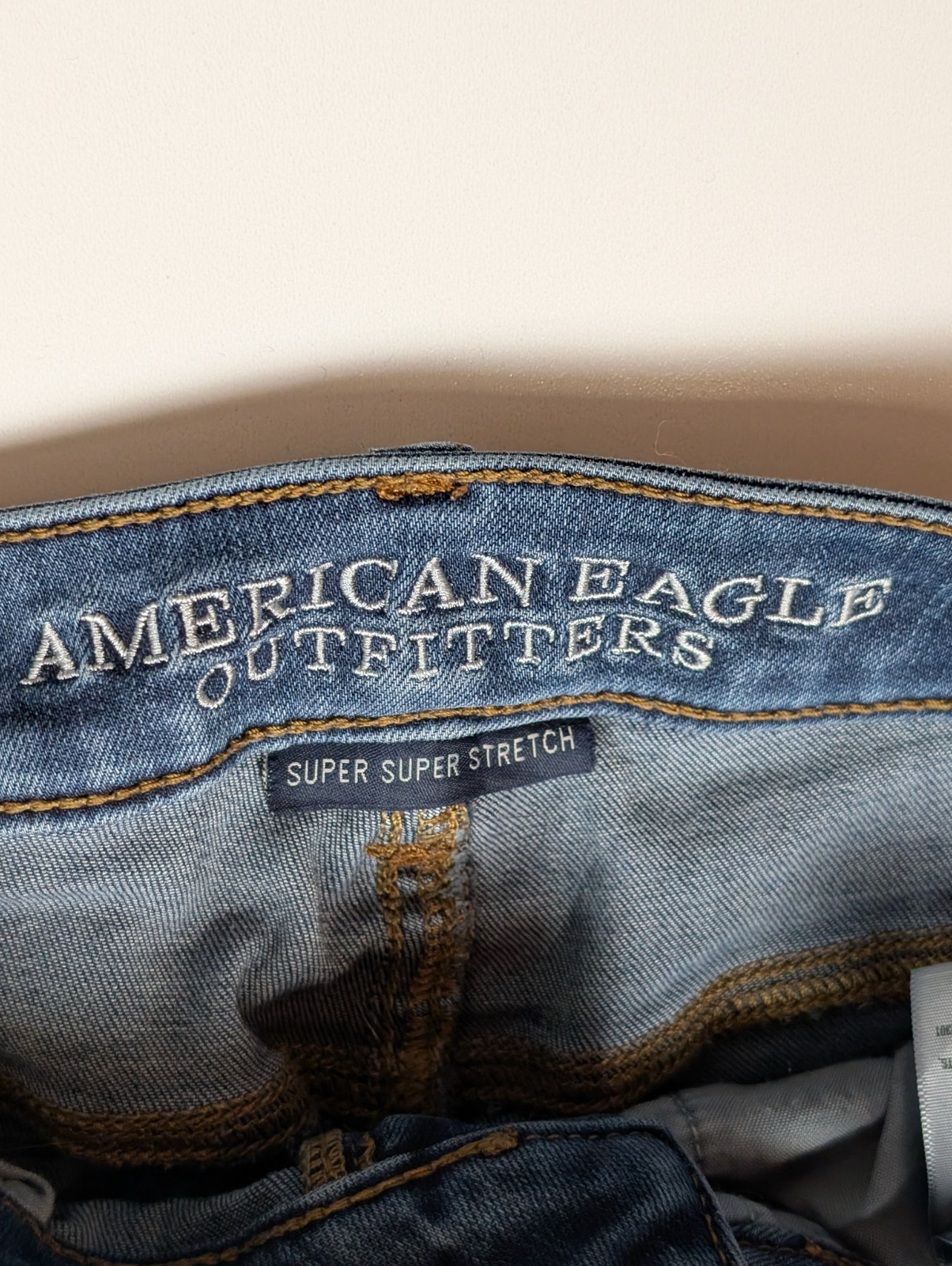 JEAN Fille AMERICAN EAGLE Taille XXS (0 US) Hi-Rise Jegging Super Stretch Slim