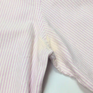 Chemise Ralph Lauren Femme M/L Slim Fit Rose Rayures Oxford 100% Coton