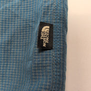 Chemise The North Face modèle technique modal bleu carreaux poche zippée XXL