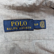 CHEMISE POLO Ralph Lauren homme S Classic Fit Grise Uni SANS LOGO ⬜