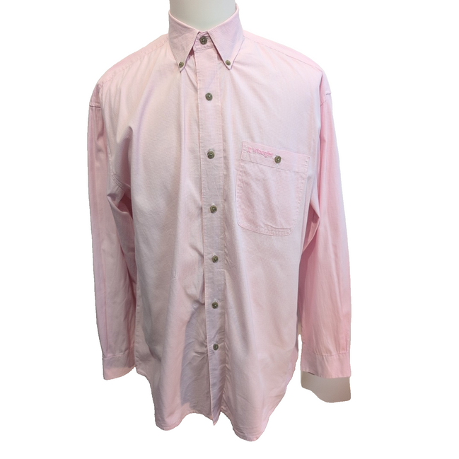 Chemise Wrangler Western "Tough Enough To Wear Pink" Collector - Taille L/XL
