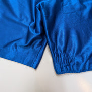 Short Sport Adidas Vintage Bleu Brillant Satiné Taille 14-16 ans