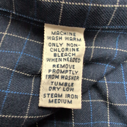 Chemise Ralph Lauren M Bleu Marine Carreaux Manches Longues