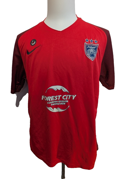 T-shirt Nike Dri-Fit Jersey Vintage Rouge Logo Brodé - Taille XL