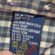 Chemise Tommy Hilfiger à carreaux taille M vintage taille plutôt XL #145msch