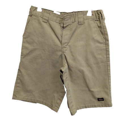 Short Dickies Workwear Beige Homme Taille W30 Réglable Élastique Très Bon État
