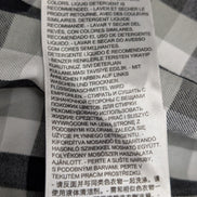 Chemise Levi's Western Noir et Blanc Carreaux Pressions Nacrées - Taille L