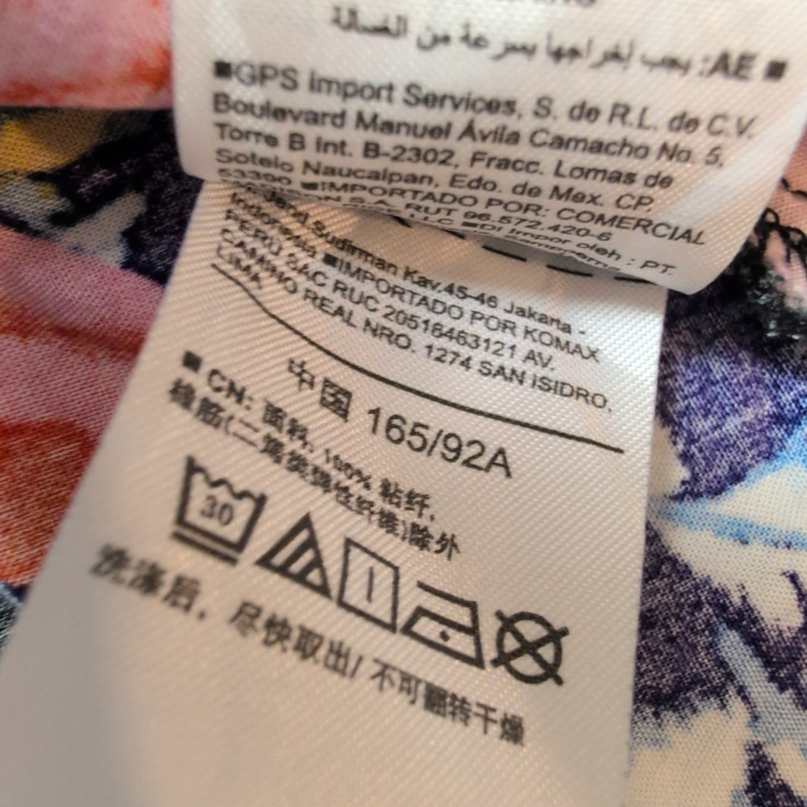 Robe d'été Tropicale Noire Fleurie Viscose Bretelles Réglables Taille M