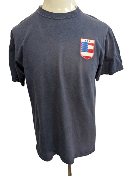 T-SHIRT USA 🇺🇸 FIFA World Cup 2006 Germany Jerzees M Football Vintage |111T