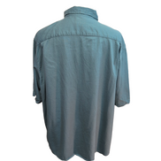 Chemise Wrangler Manche Courte Vert Pâle Stretch Taille 2XL Deux Poches
