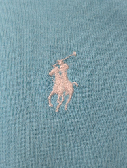 Polo manches courtes Polo Ralph Lauren Sport femme L bleu turquoise Slim Fit