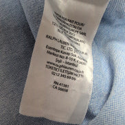 Chemise Ralph Lauren L Bleu Oxford Shiner Park Brodée Button Down Shirt
