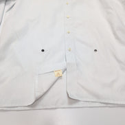 Chemise Ingram Made in Italy L Gris Clair 100% Coton Neuve Sans Étiquette