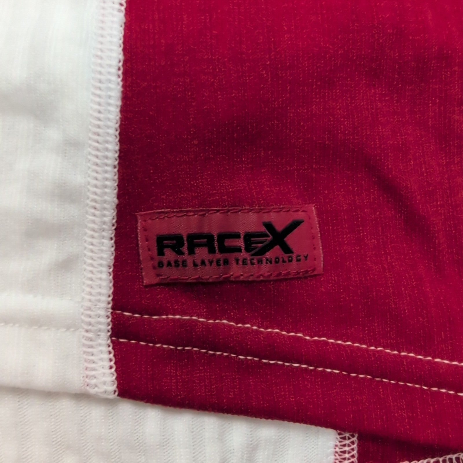 T-shirt Running Femme SWIX Race X XL Noir Blanc Rouge Technique