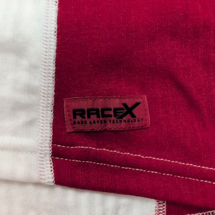T-shirt Running Femme SWIX Race X XL Noir Blanc Rouge Technique