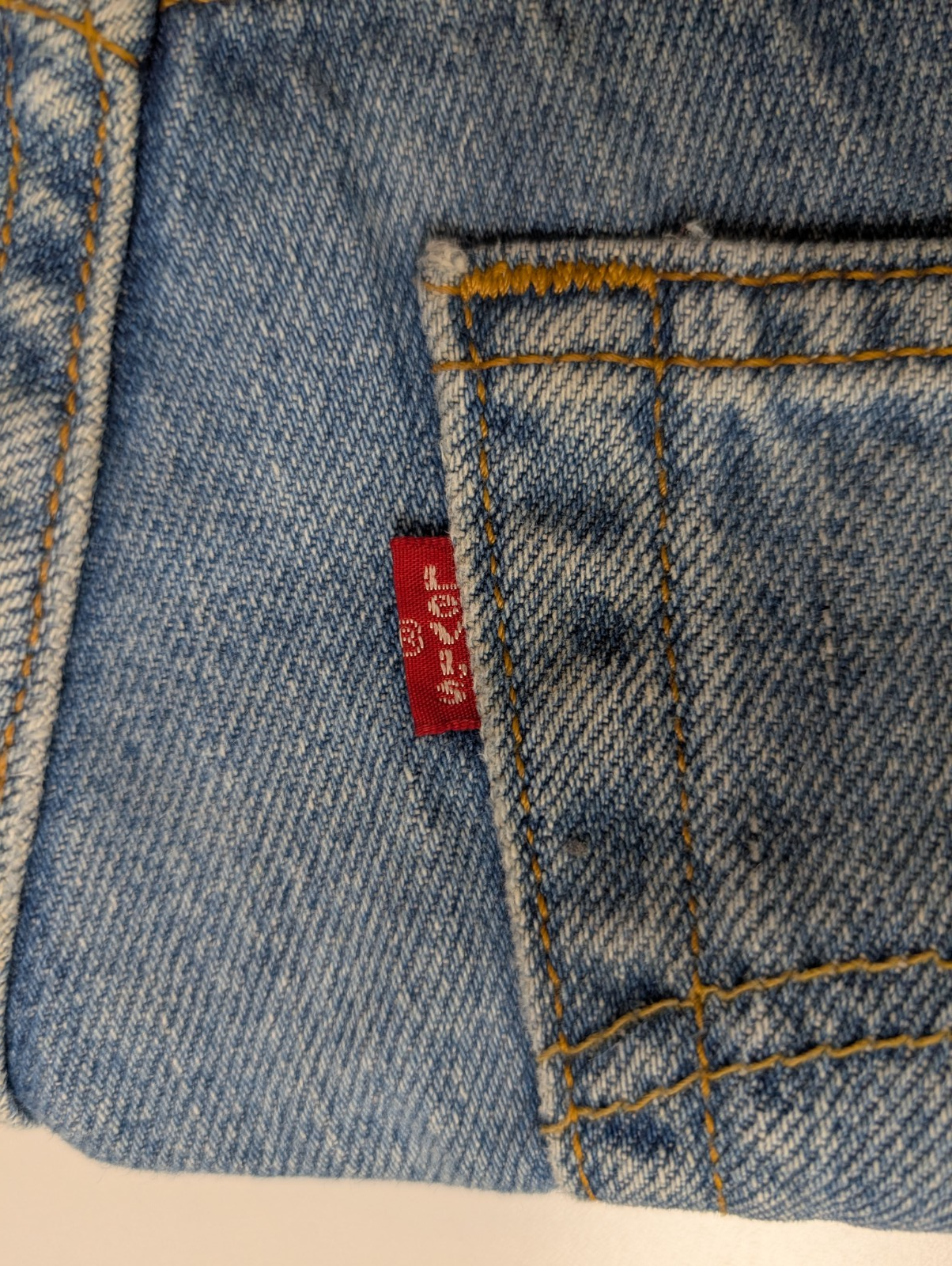 Jean Levi's 560 Comfort Fit Vintage Homme W38 L36 Bleu Denim Ample Long