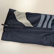 Veste Adidas Grise Taille XL (Taille Grand - voir mesures) Zips Poignets Sport