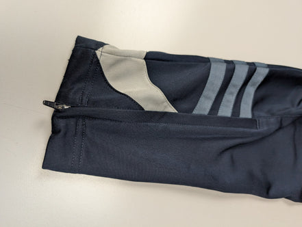 Veste Adidas Grise Taille XL (Taille Grand - voir mesures) Zips Poignets Sport