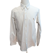 Chemise Polo Ralph Lauren XLTG Classic Fit Blanc Logo Premium