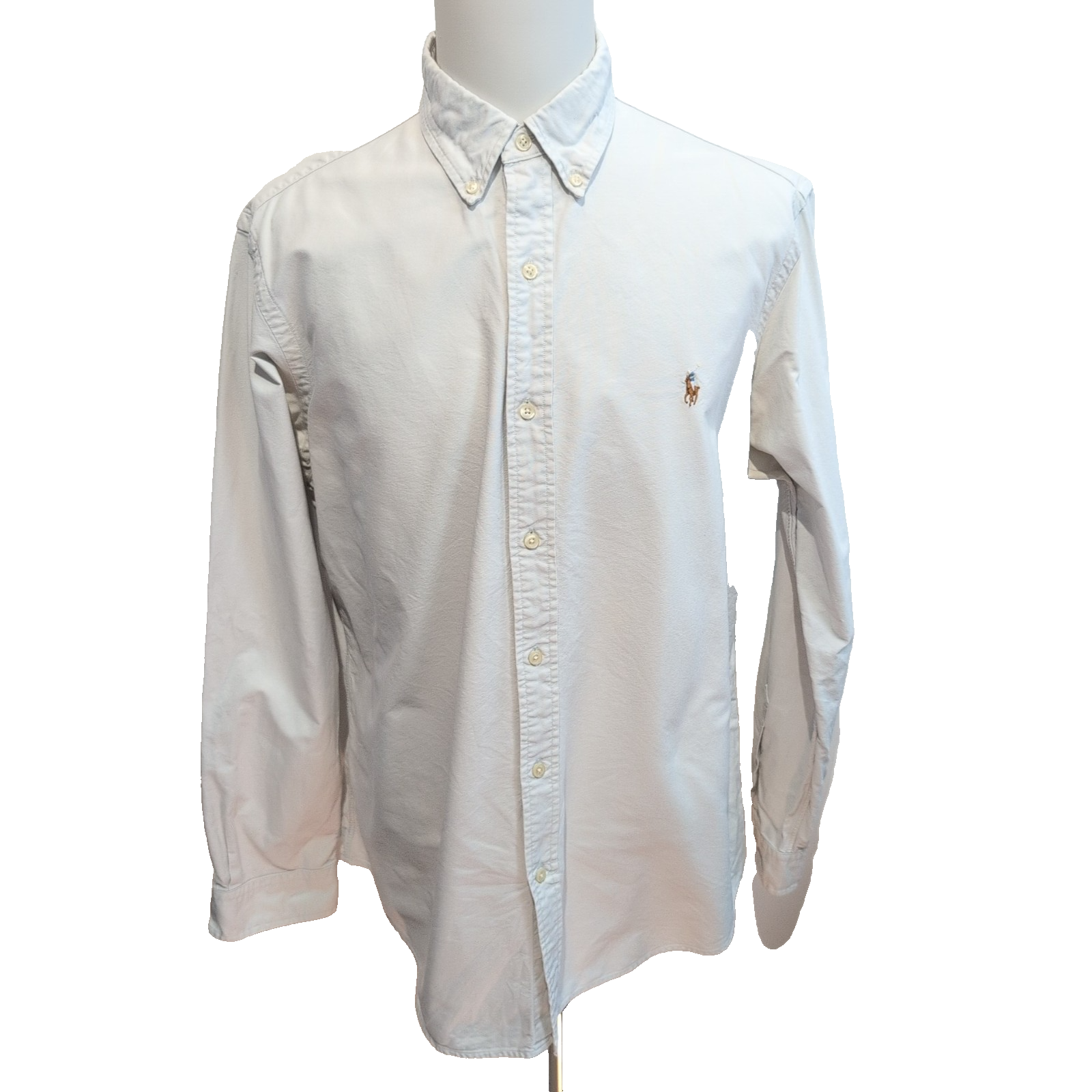 Chemise Polo Ralph Lauren XLTG Classic Fit Blanc Logo Premium