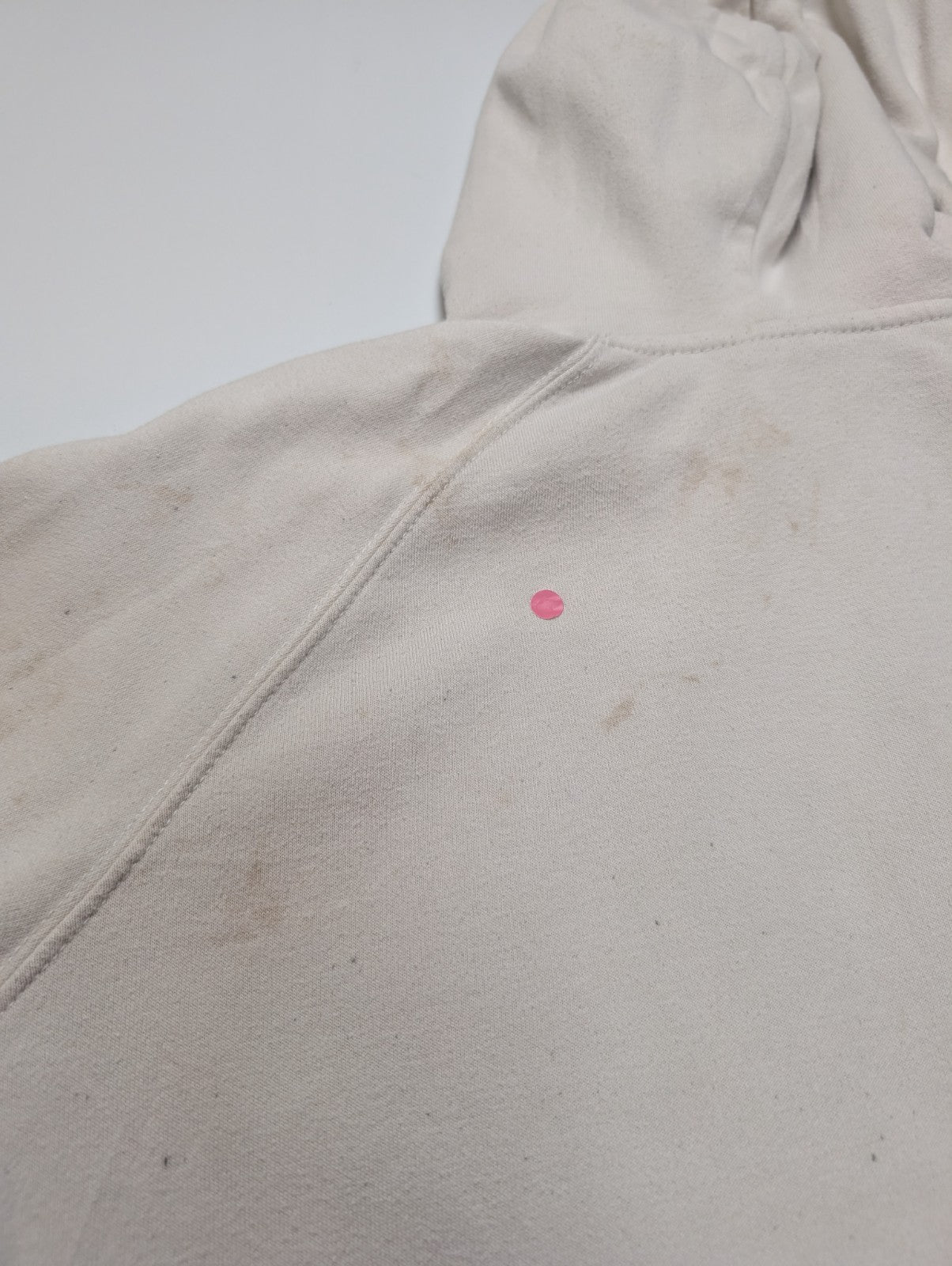 The North Face Sweat à Capuche Blanc - Logo Noir Frontal - Taille M Femme
