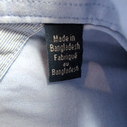 Chemise Tommy Hilfiger Bleu Clair Regular Fit Poignets Mousquetaires Taille M