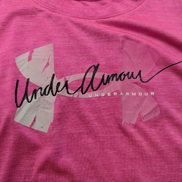 T-shirt de Sport Under Armour HeatGear Rose Femme Taille M