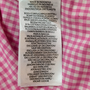 Chemise Polo Ralph Lauren Shirt M L Classic Fit Vichy Rose Stretch Button Down