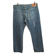 Levi’s 501 Jean Homme W40 L32 Bleu Vintage Pantalon Bouton Neuf