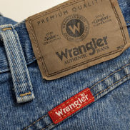 Jean WRANGLER Vintage 🤠 Taille W38 L34 🤠 Regular Fit Bleu - 100% Coton Robuste
