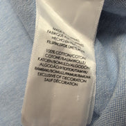 Chemise Ralph Lauren L Bleu Oxford Shiner Park Brodée Button Down Shirt
