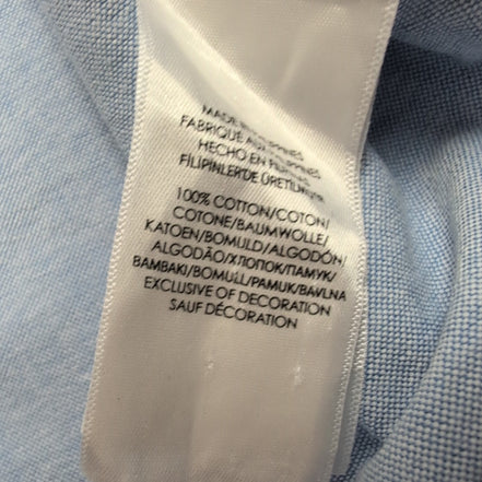 Chemise Ralph Lauren L Bleu Oxford Shiner Park Brodée Button Down Shirt