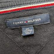 Pull Tommy Hilfiger Homme Col V Noir - Taille 3XL (XXL TG)