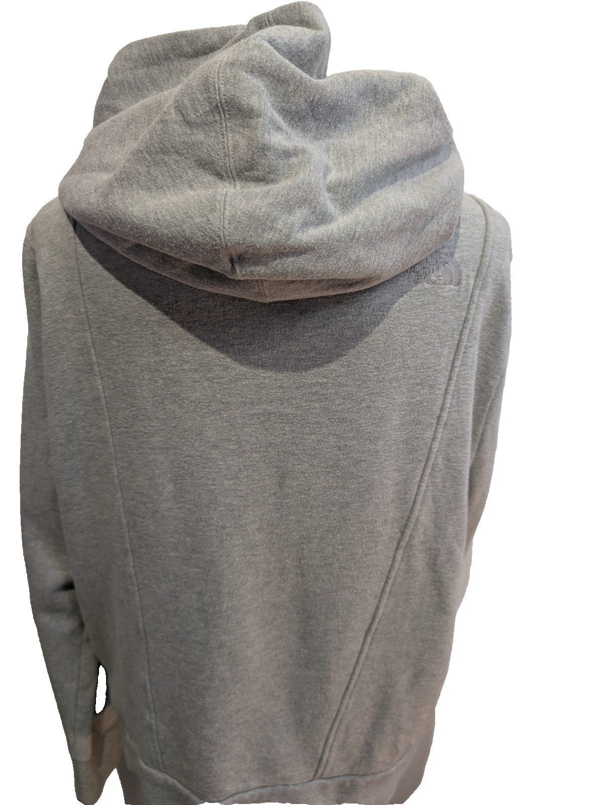 Veste à Capuche The North Face Rare Fermeture Diagonale Grise - Taille XL