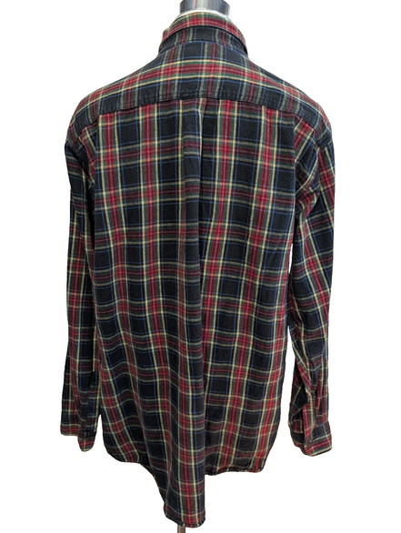 🌲 Chemise L.L. Bean XL-Tall Flanelle Tartan Coton |293S