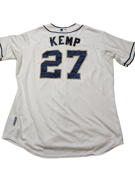 Chemise maillot de baseball vintage Padres Matt Kemp Majestic taille 48 / XL
