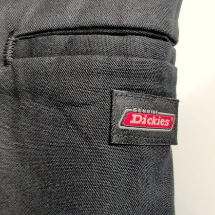 Short Dickies Workwear Noir Homme W38 Coupe Droite Long Excellent État