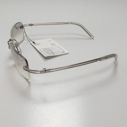 Lunettes de soleil Y2K Branche fine Sans Monture Rectangulaire Dégradé
