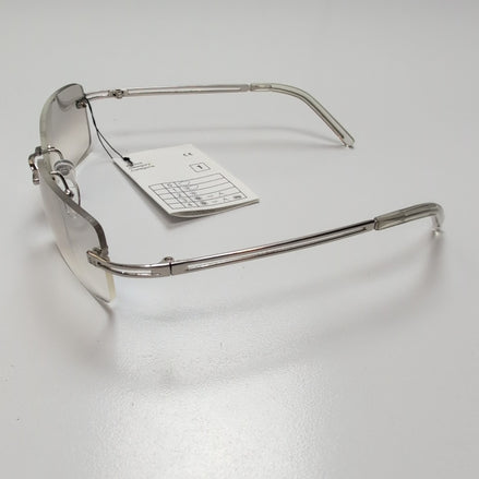 Lunettes de soleil Y2K Branche fine Sans Monture Rectangulaire Dégradé