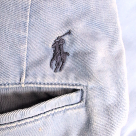 Pantalon chino Polo Ralph Lauren bleu taille W36xL32 FR36 #37cr