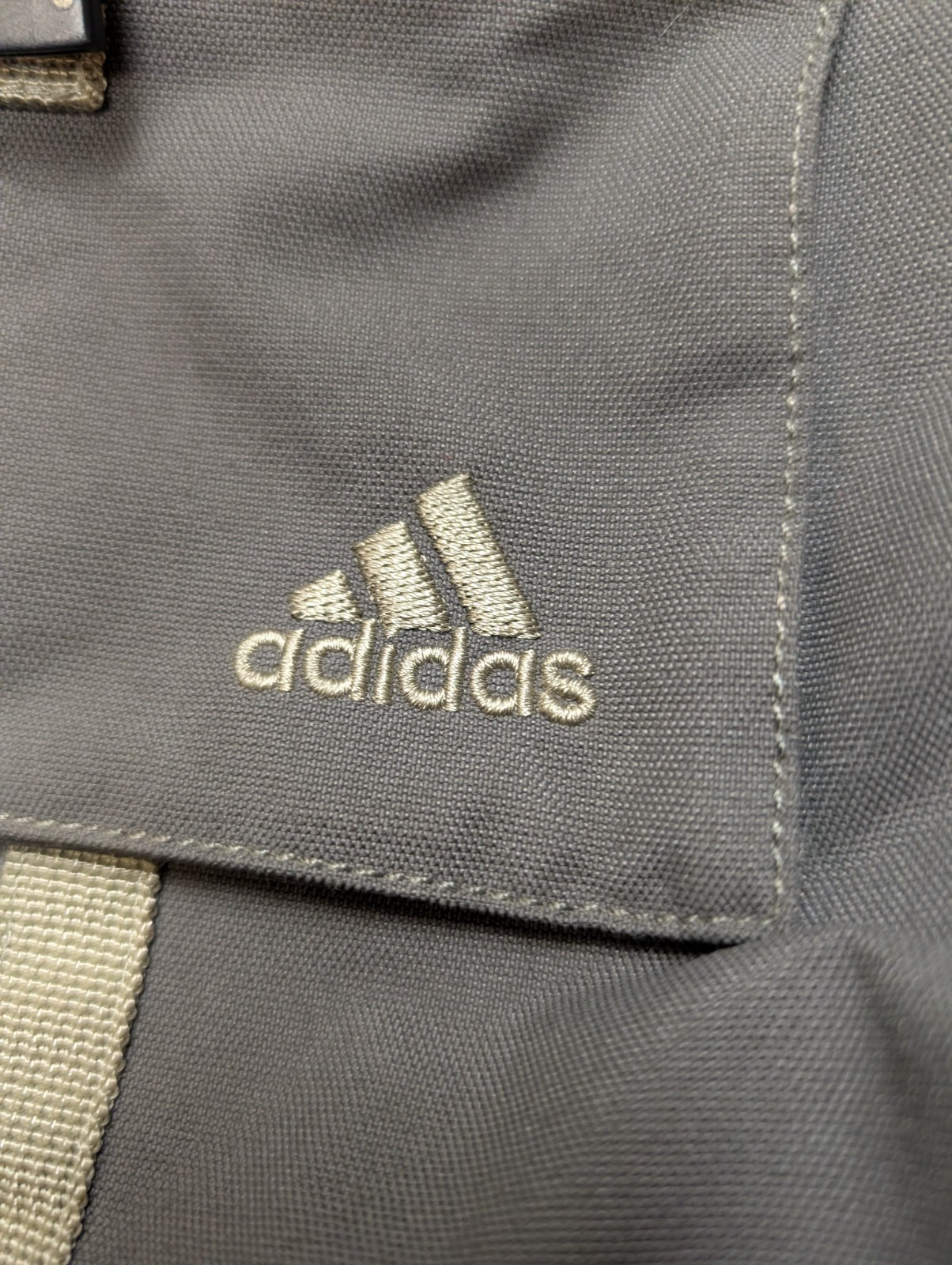 ADIDAS Manteau Veste Technique Homme Gris M Logo Brodé Vintage | 311BSR