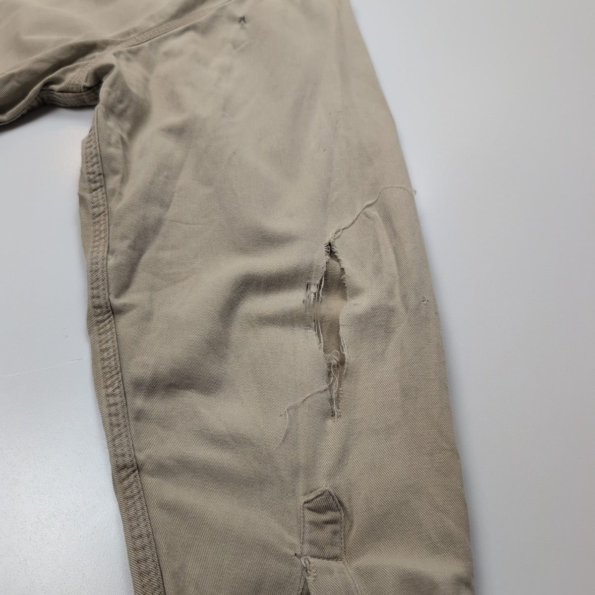 Chemise Carhartt FR 2XL Ignifugée Beige Broderie Entreprise Workwear