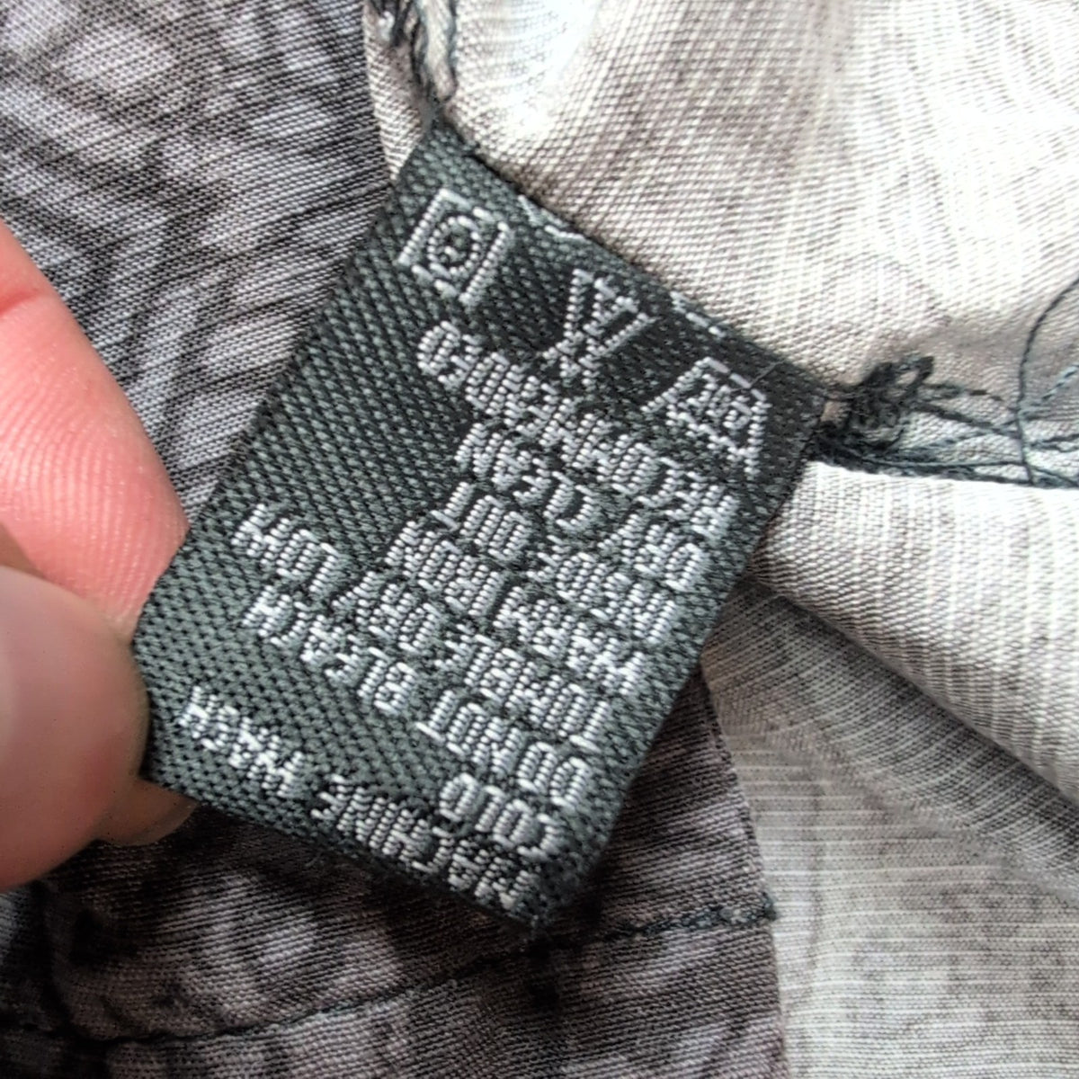 Chemise Hawaïenne Milano Bay Rayonne Coton Gris Motif L Tropical
