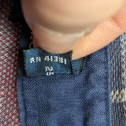Polo Polo Ralph Lauren Épais M Carreaux Bleu Rouge Coudières