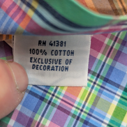 Chemise Polo Ralph Lauren à carreaux stretch multi couleur coton taille XXL