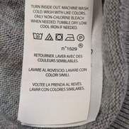 Pull Polo Ralph Lauren col V gris chiné logo gris Pima Cotton taille XL
