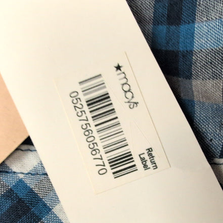 Chemise LEVI'S Homme XL Bleue et Blanche à Carreaux manches courtes