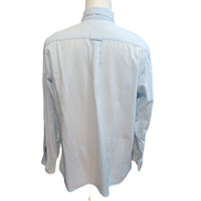 Chemise Tommy Hilfiger ITHACA Vintage Bleu Taille L Effet Jean Manches Longues