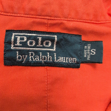Chemise Polo Ralph Lauren Vintage Taille S Orange Coton 2 Poches